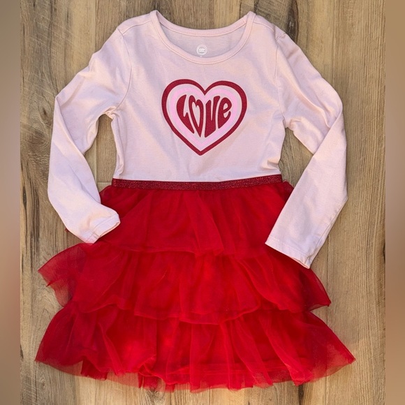 wonder nation Other - ❤️ Wonder Nation Pink and Red Love Heart Dress